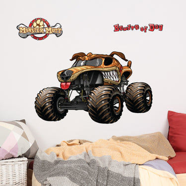 Monster Jam Monster Mutt Wall Decal